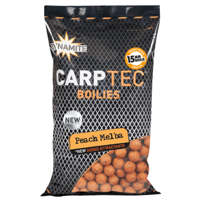 Бойлы Dynamite Baits Carptec Peach Melba 20мм 1.8кг