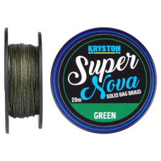 Повідцевий матеріал Kryston Super Nova Solid Bag Supple Braid 20м 11.3кг Weed Green