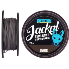 Повідцевий матеріал Kryston Jackal Semi-Stiff Coated Braid 20м 13.6кг Dark Silt