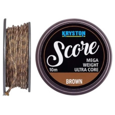 Лідкор Kryston Score Heavyweight Leadcore 10м 20.4кг Brown