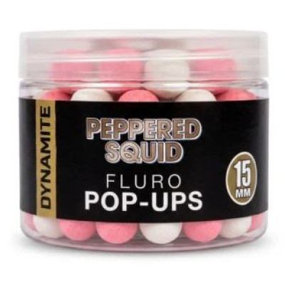 Поп-ап Dynamite Baits Peppered Squid Fluro 15мм