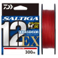 Шнур Daiwa UVF PE Saltiga Dura Sensor 12EX+Si3 300м 0.33мм #4 Signal Red Шнур Daiwa UVF PE Saltiga Dura Sensor 12EX+Si3 300м 0.33мм #4 Signal Red