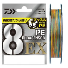 Шнур Daiwa UVF PE Dura Sensor X8EX+SI3 200м 0.11мм #0.5 5 Colors