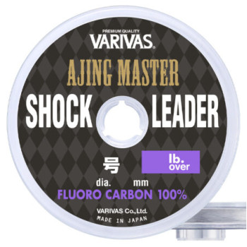 Флюорокарбон Varivas Ajing Master Shock Leader Fluoro 30м 0.185мм