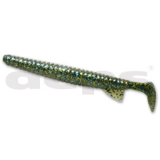 Силикон DEPS DEATHADDER SHAD 4'' #24 SMOKE PEPPER BLUE&GOLD