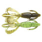 Силикон Keitech Crazy Flapper 3,6", 401 Green Pumpkin/Chartreuse