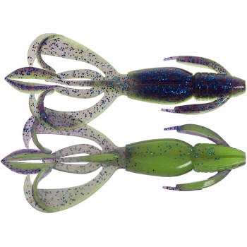 Силікон Keitech Crazy Flapper 4,4", PAL06 Violet Lime Berry
