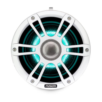 Морские колонки Fusion серии Signature 3 Wake Tower с CRGBW 6.5" Grey Chorme
