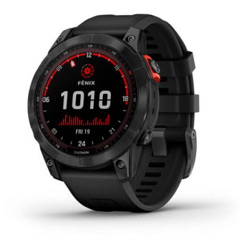 Смарт-часы Garmin Fenix 7, Solar Edition, Slate Gray & Black 