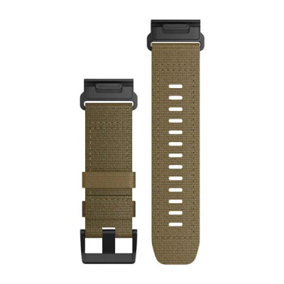 Ремешок Garmin QuickFit 26 тактический нейлоновый коричневый
