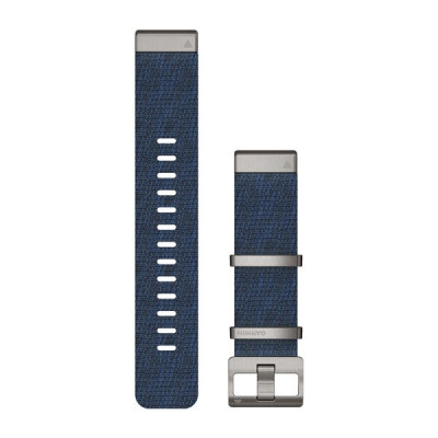 Ремешок QuickFit 22 нейлоновий синий