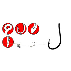 Крючок GAMAKATSU G-CARP POP-UP №02 10шт (уп.)