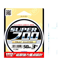 Флюорокарбон Yamatoyo SUPER FLUORO 50M - TRAP MASTER. 12LB. CLEAR-FLUORO