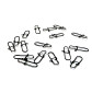 Застежки AFW DUO LOCK SNAPS № 02 25LB, FDS02B, 1000шт.