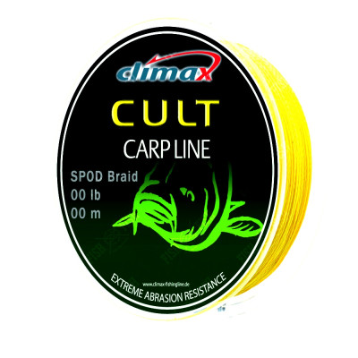Шнур Сподовый Climax CULT SPOD BRAID 20mm 30lb 274 м желтый