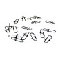 Застежки AFW DUO LOCK SNAPS № 02 25LB, FDS02B, 50 шт.