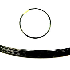 Поводковый материал AFW TITANIUM TOOTHPROOF BLACKOXIDE 15 LB, 10 м, титановый