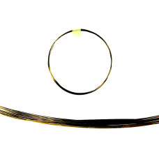 Поводковый материал AFW TITANIUM TOOTHPROOF AMBEROXIDE 30 LB, 3 м, титановый