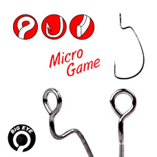 Крючок GAMAKATSU WORM 325 MICRO GAME №06, 8шт