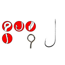 Крючок GAMAKATSU SINGLE HOOK 31 № 10 , 9шт