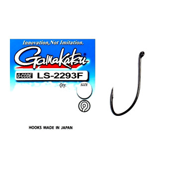 Крючок GAMAKATSU LS-2293F RING EYE № 10 10шт