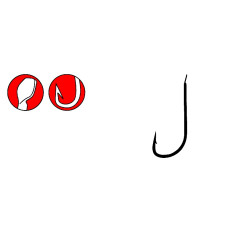 Крючок GAMAKATSU G-BAIT BLOODWORM № 24, 10шт
