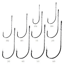 Крючок GAMAKATSU WORM 36 №5/0, 5шт