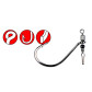 Крючок GAMAKATSU HOOK SWIVEL SHOT NSB № 02 3шт