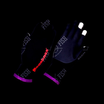 Перчатки MEGABASS Ti GLOVE BLACKxORANGE(L)