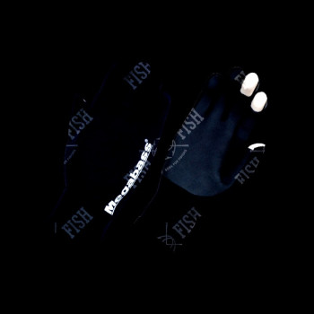 Перчатки MEGABASS Ti GLOVE BLACKxWHITE(XXL)