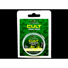 Ледкор без свинца Climax CULT Snake Braid 40lb 10 m silt NEW2018