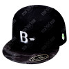 B-TRUE FLAT CAP TYPE B | BLACK CAMO X BK