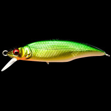Воблер Megabass GH50 FLATSIDE (FS) M LIME GOLD