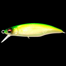 Воблер Megabass GH50 FLATSIDE (FS) GHOST PEARL LIME