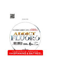 Флюорокарбон Yamatoyo ADDICT FLUORO 100M №4,0 16LB. прозрачный