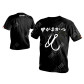 Футболка Gamakatsu черная TREBLE HOOK T-SHIRT WH M