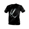 Футболка Gamakatsu черная ALL BLACK T-SHIRT S