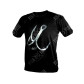 Футболка Gamakatsu черная ALL BLACK T-SHIRT S