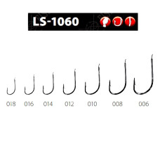 Крючок GAMAKATSU LS-1060N №08 25шт