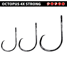 Крючок GAMAKATSU OCTOPUS CIRCLE 4X STRONG HOOKS № 8/0 6шт