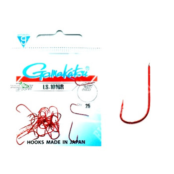 Крючок GAMAKATSU LS-1040R (RED). №06 25шт