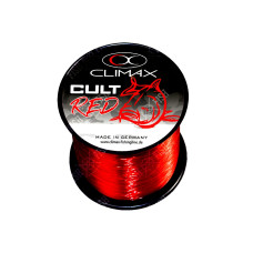 Леска CLIMAX CULT Carpline red 0.28 6,1 kg, красная 1/4 lbs (15m)
