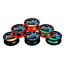 Поводковый материал KRYSTON Jackal Semi-Stiff Coated Braid 30 lb, 20 м B Green