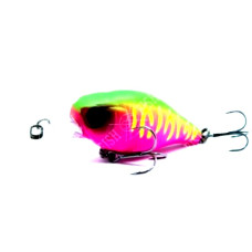 Воблер Jackall Chubby 38F MR 38mm 4.2g Dragon Fruit Mat Tiger