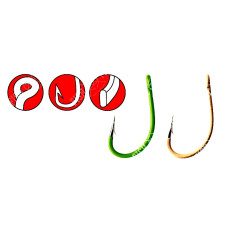 Крючок GAMAKATSU A1 G-CARP CAMOU SAND SUPER № 08, 10шт
