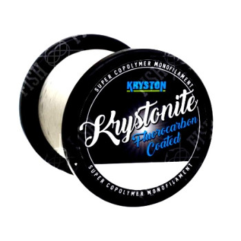 Леска с флюорокарбоновым покрытием KRYSTON Krystonite Super Mono 0,25mm, 8lb, 1000 м chatreuse
