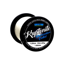 Леска с флюорокарбоновым покрытием KRYSTON Krystonite Super Mono 0,28mm, 10lb, 1000 м clear