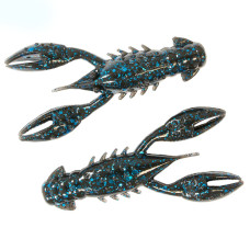 Плаваючий силікон ZMAN TRD Crawz 2.5" 6pc #Black/Blue (TRDCR-02PK6)