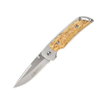 Ніж Marttiini MFK Curly Birch Folding Knife 8cm (915111)