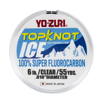 Леска Yo-Zuri Hybrid Ice 55YD 1Lbs 50m (0.127mm) (R1403-CL)
